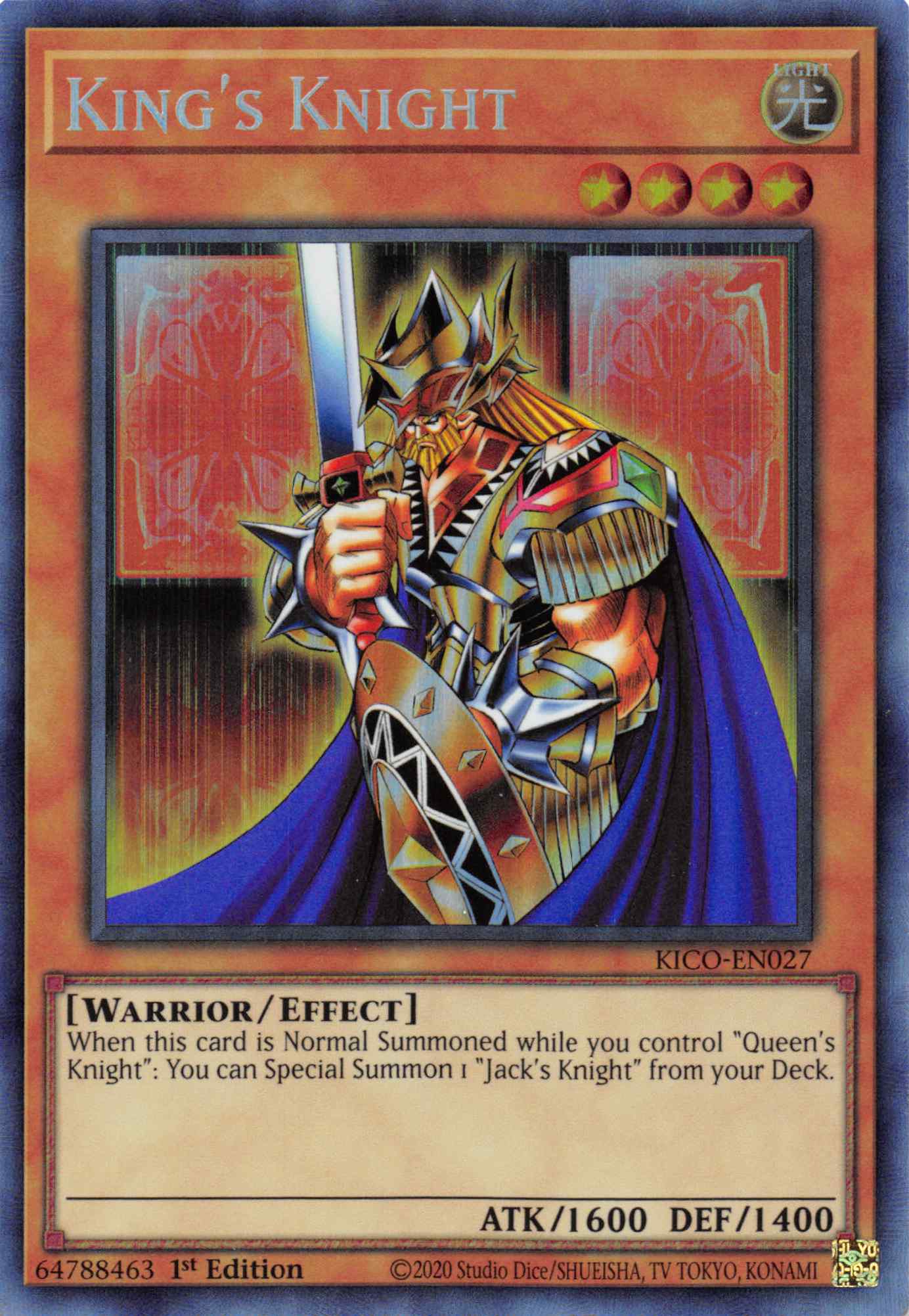 King's Knight (Collector's Rare) [KICO-EN027] Collector's Rare | Odin's Place