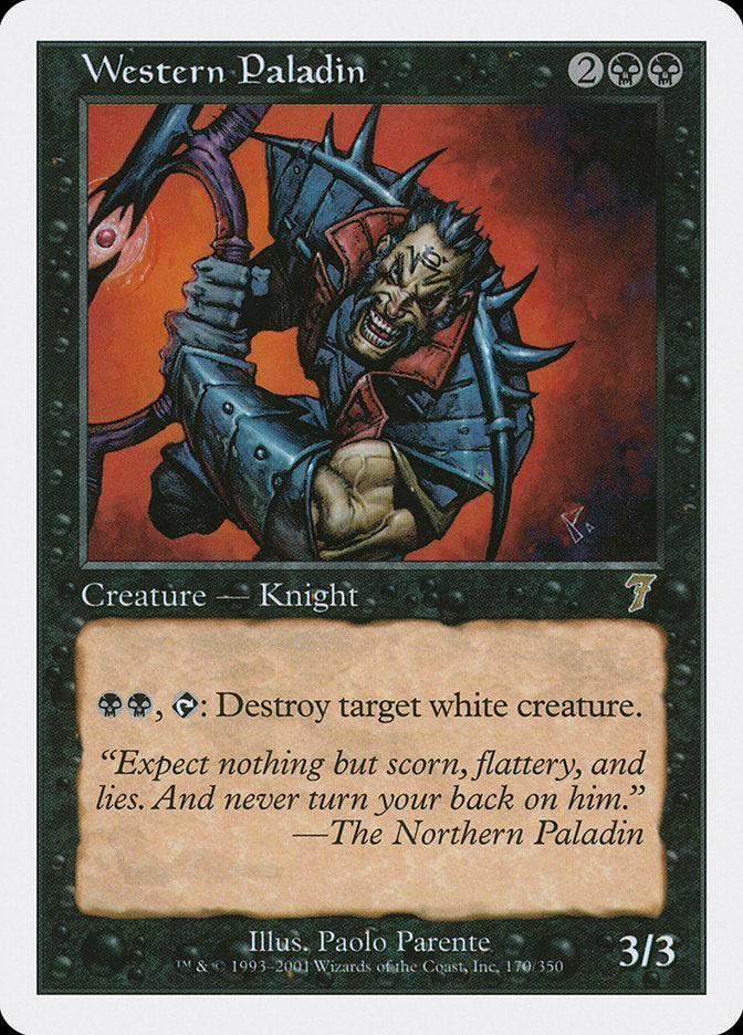 Western Paladin (170) [Seventh Edition] | Odin's Place