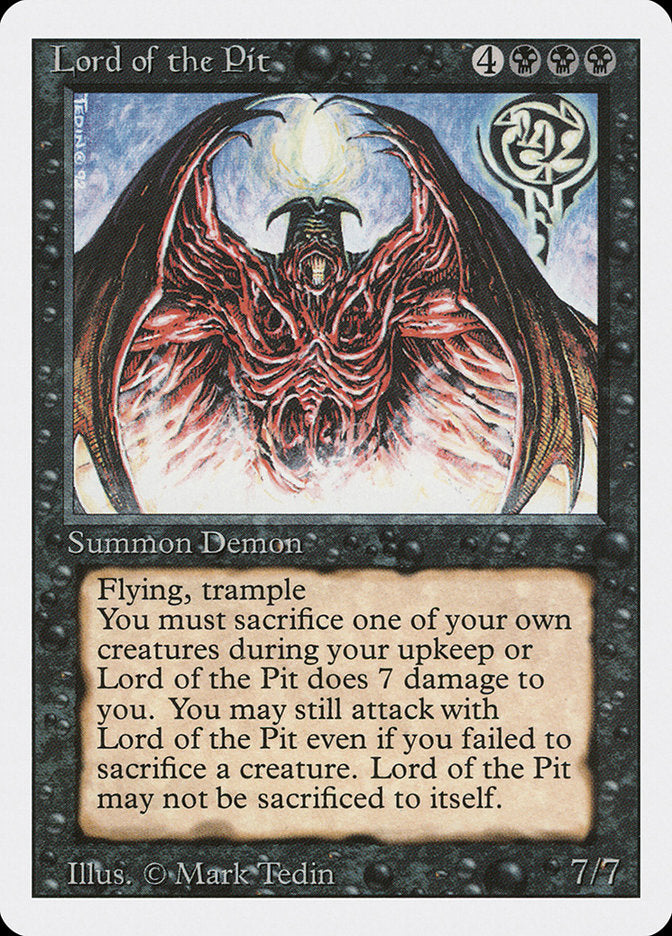 Lord of the Pit (116) [Revised Edition] | Odin's Place