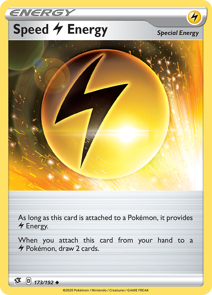 Speed Lightning Energy (173/192) [Sword & Shield: Rebel Clash] | Odin's Place