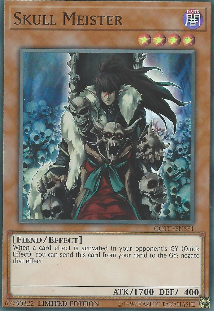Skull Meister [COTD-ENSE1] Super Rare | Odin's Place