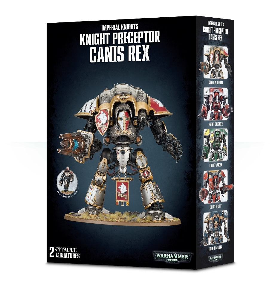 Warhammer 40K: Imperial Knights Knight Preceptor Canis Rex | Odin's Place