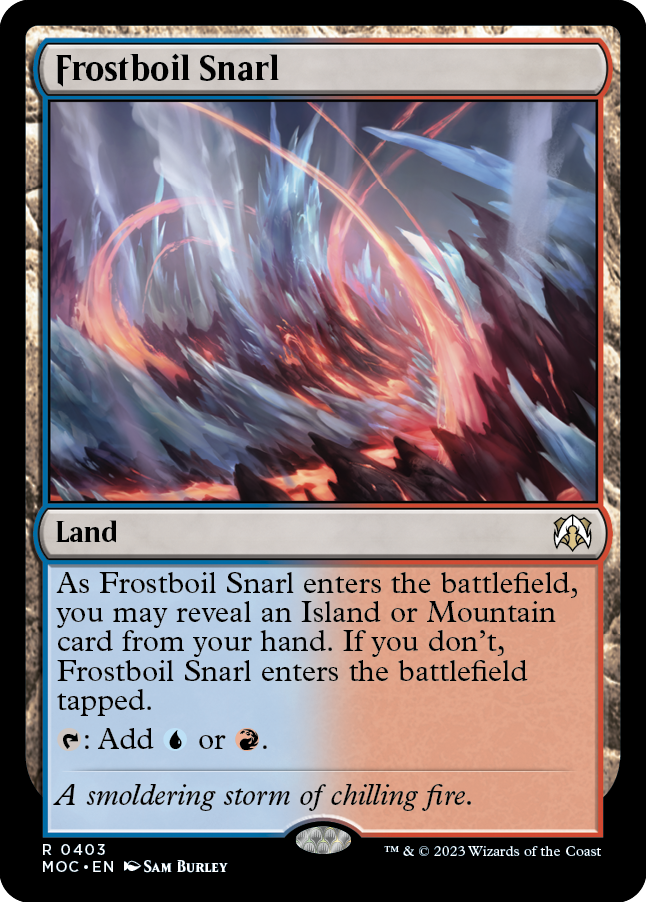 Frostboil Snarl [March of the Machine Commander] | Odin's Place