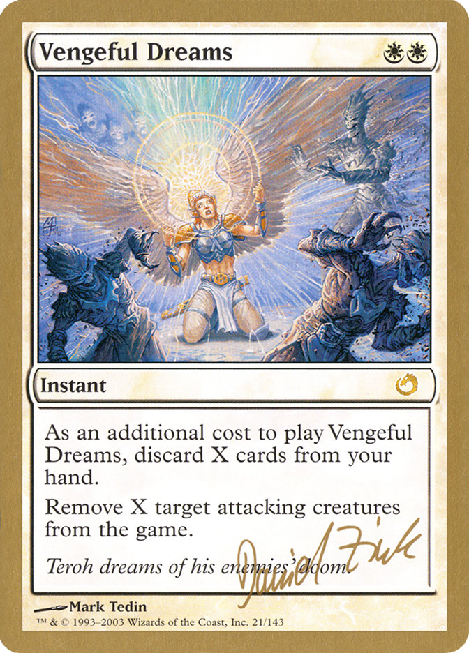 Vengeful Dreams (Daniel Zink) [World Championship Decks 2003] | Odin's Place