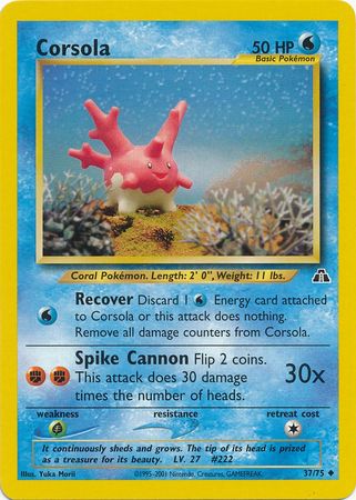 Corsola (37/75) [Neo Discovery Unlimited] | Odin's Place