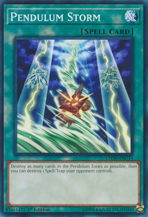 Pendulum Storm [LEDD-ENC19] Common | Odin's Place