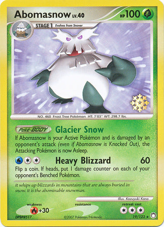 Abomasnow (19/123) [Countdown Calendar Promos] | Odin's Place