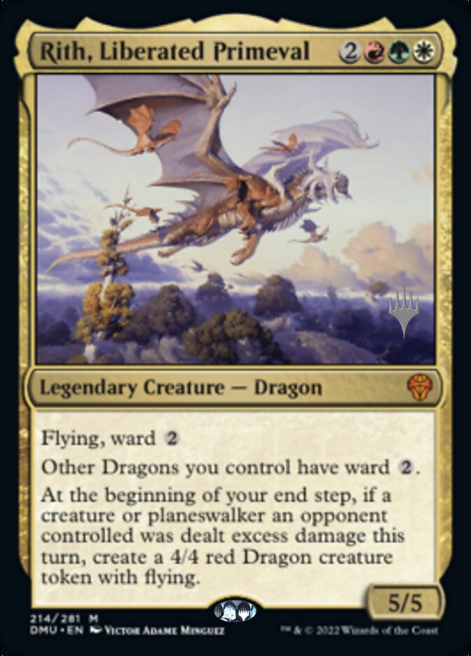 Rith, Liberated Primeval (Promo Pack) [Dominaria United Promos] | Odin's Place