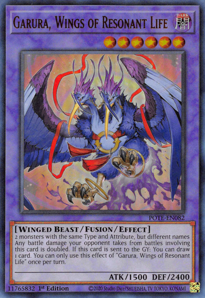 Garura, Wings of Resonant Life [POTE-EN082] Ultra Rare | Odin's Place