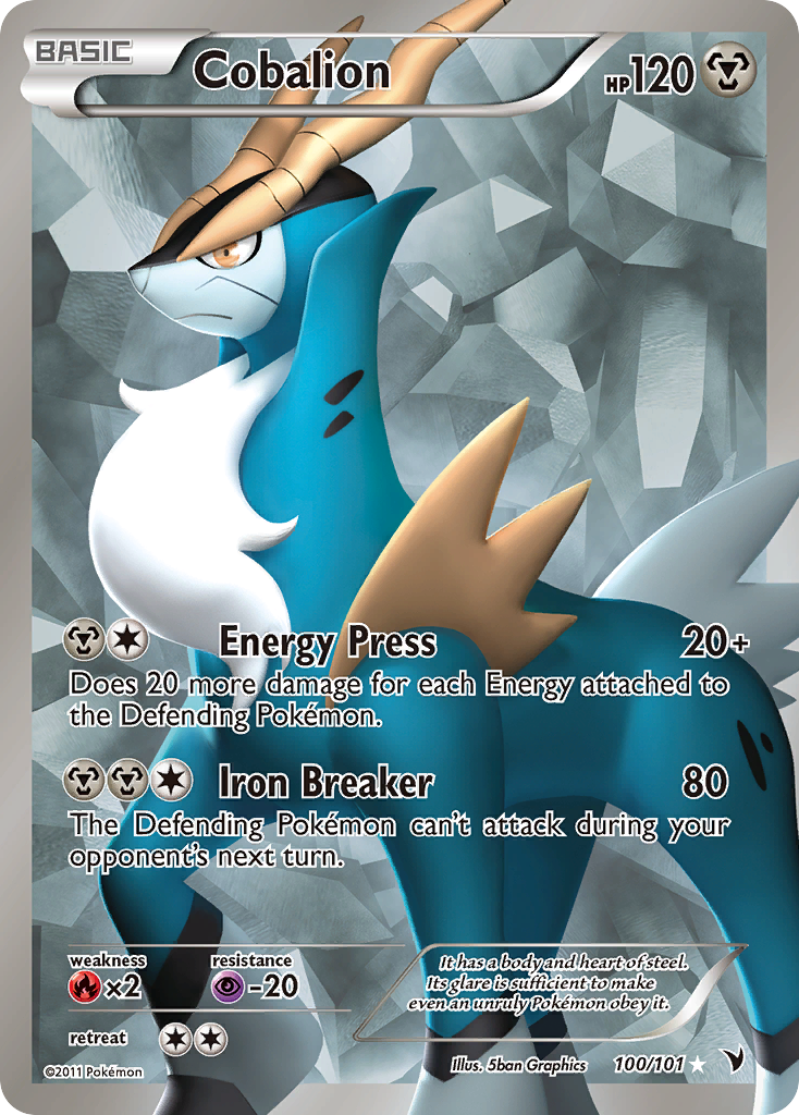 Cobalion (100/101) [Black & White: Noble Victories] | Odin's Place
