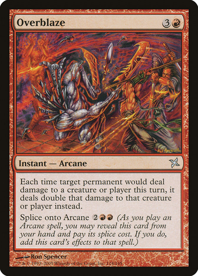 Overblaze (114) [Betrayers of Kamigawa] | Odin's Place