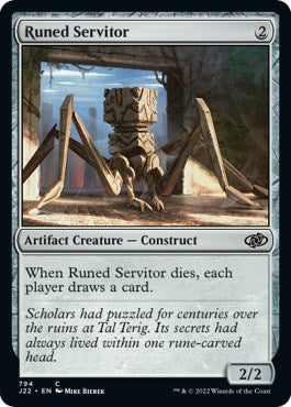 Runed Servitor [Jumpstart 2022] | Odin's Place