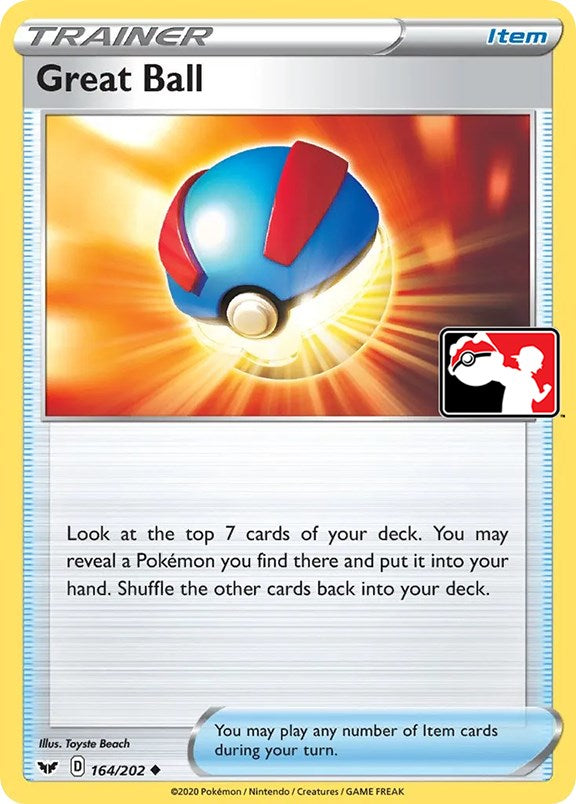 Great Ball (164/202) [Prize Pack Series One] | Odin's Place