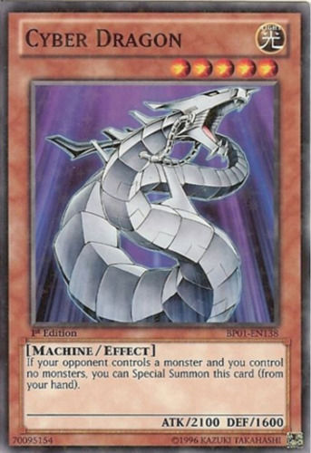 Cyber Dragon [BP01-EN138] Starfoil Rare | Odin's Place