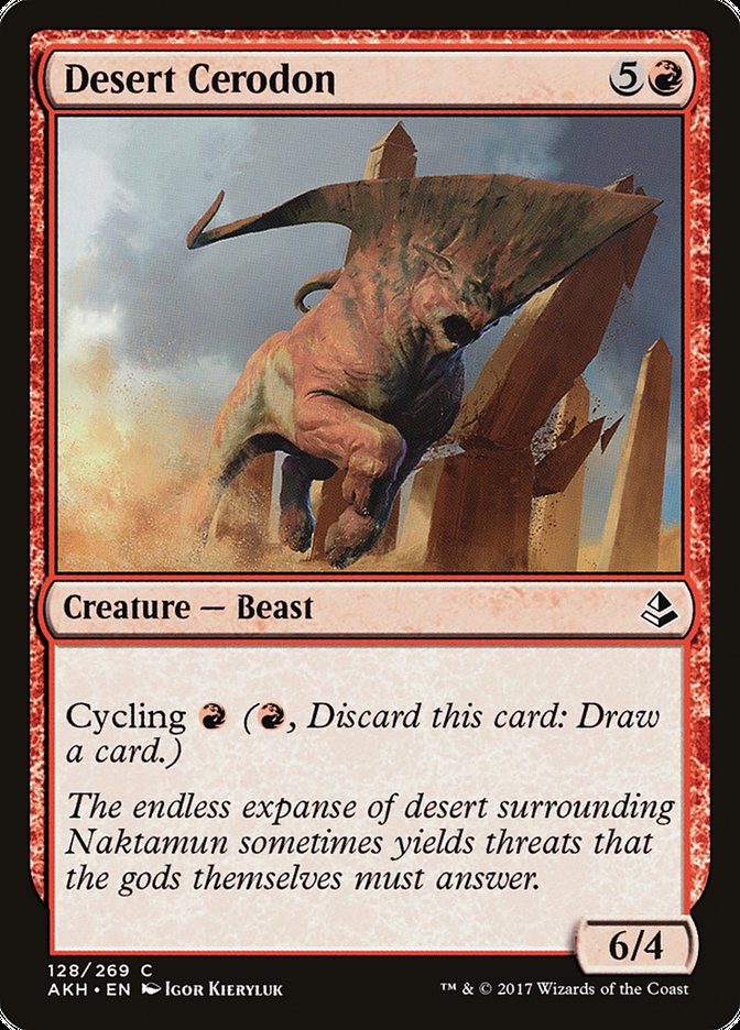 Desert Cerodon (128) [Amonkhet] | Odin's Place