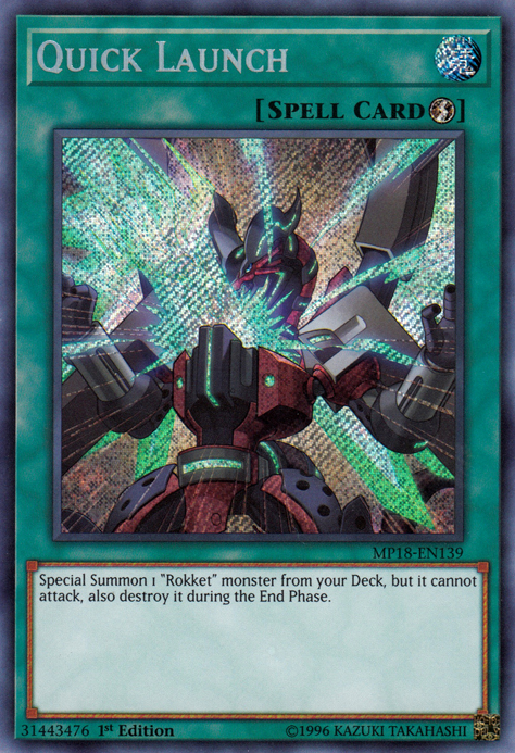Quick Launch [MP18-EN139] Secret Rare | Odin's Place