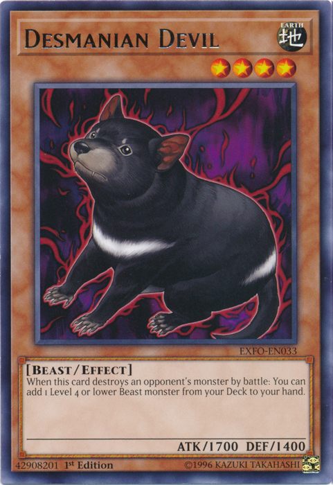Desmanian Devil [EXFO-EN033] Rare | Odin's Place