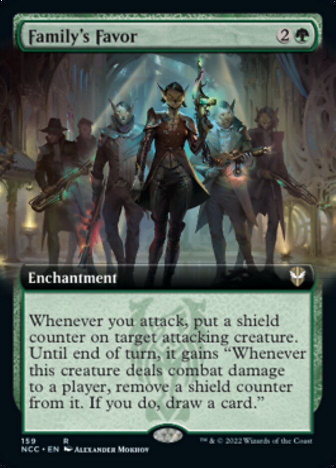 Family's Favor (Extended Art) [Streets of New Capenna Commander] | Odin's Place