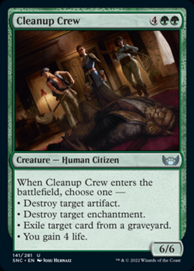 Cleanup Crew [Streets of New Capenna] | Odin's Place