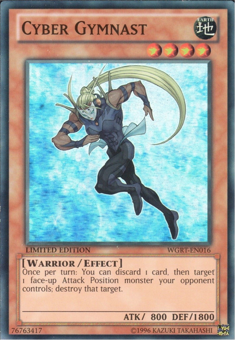 Cyber Gymnast [WGRT-EN016] Super Rare | Odin's Place