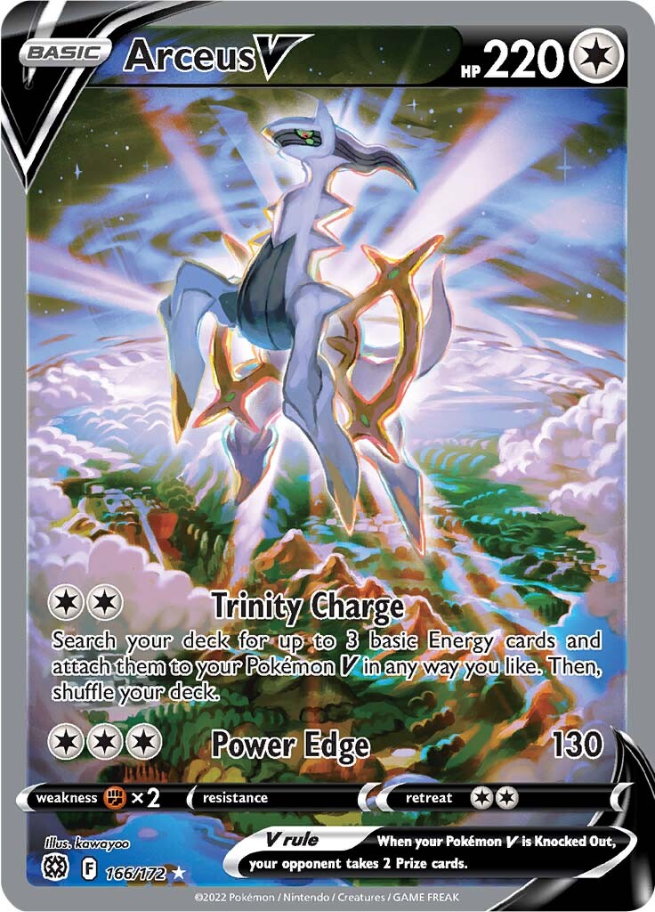 Arceus V (166/172) [Sword & Shield: Brilliant Stars] | Odin's Place