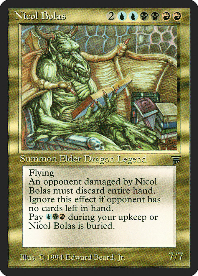 Nicol Bolas (246) [Legends] | Odin's Place