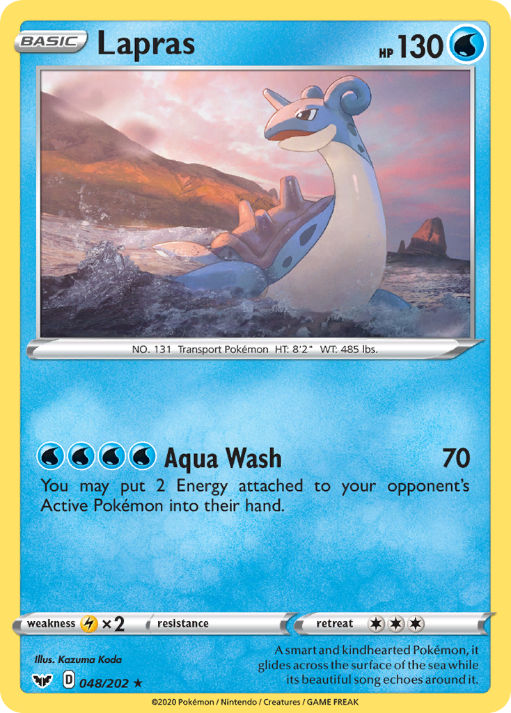 Lapras (048/202) [Sword & Shield: Base Set] | Odin's Place