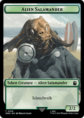 Alien Salamander // Alien Insect Double-Sided Token [Doctor Who Tokens] | Odin's Place