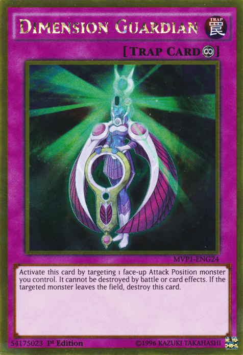 Dimension Guardian [MVP1-ENG24] Gold Rare | Odin's Place