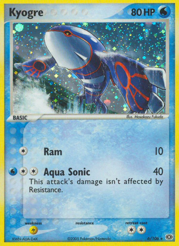 Kyogre (6/106) [EX: Emerald] | Odin's Place