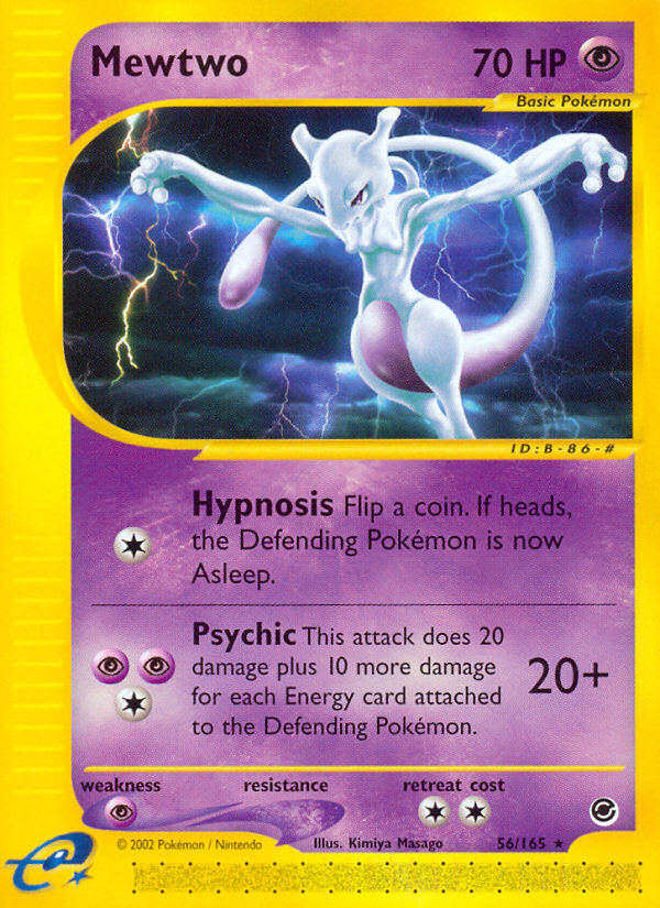 Mewtwo (56/165) [Expedition: Base Set] | Odin's Place
