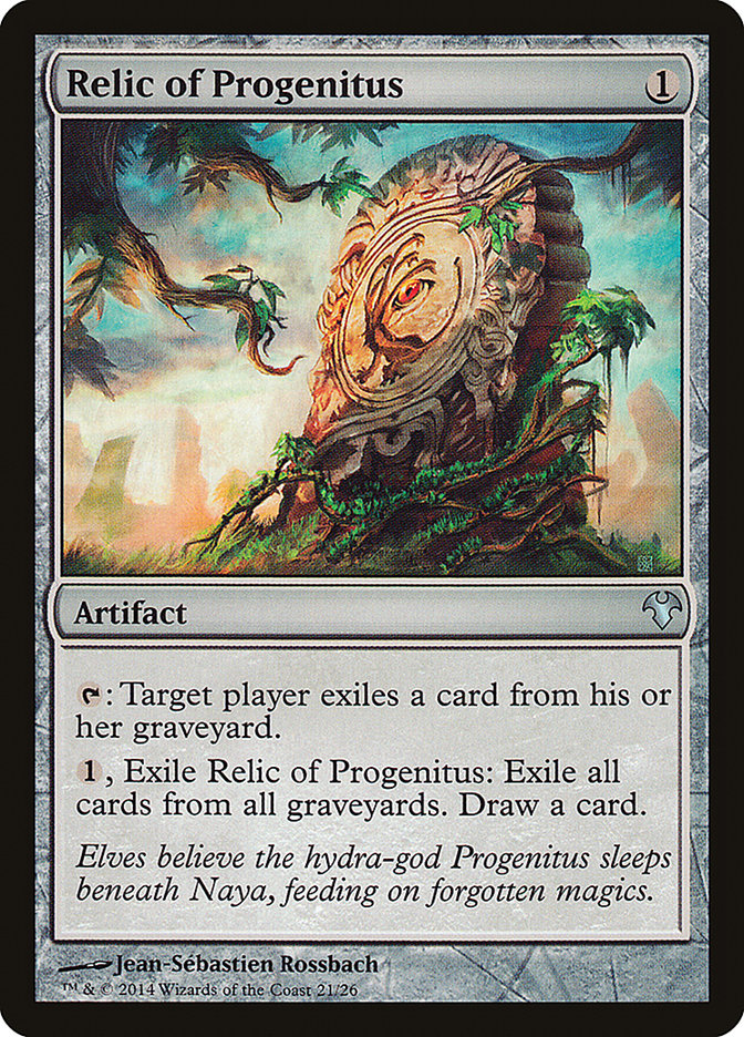 Relic of Progenitus (21) [Modern Event Deck 2014] | Odin's Place
