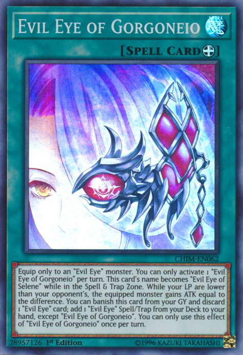 Evil Eye of Gorgoneio [CHIM-EN062] Super Rare | Odin's Place