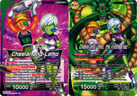 Cheelai and Lemo // Cheelai and Lemo, the Kindhearted (BT6-054) [Destroyer Kings] | Odin's Place