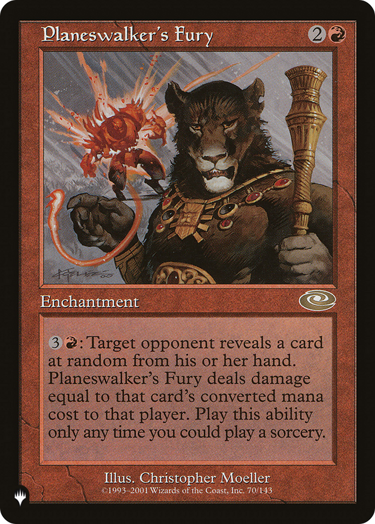 Planeswalker's Fury [The List] | Odin's Place