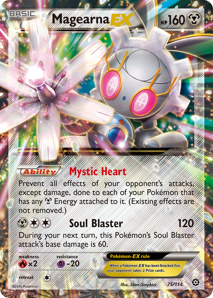 Magearna EX (75/114) [XY: Steam Siege] | Odin's Place