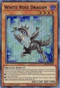 White Rose Dragon (Blue) [LDS2-EN109] Ultra Rare | Odin's Place