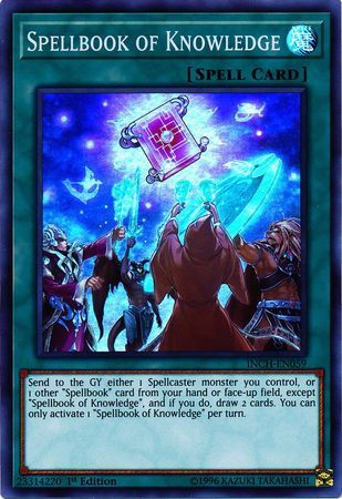Spellbook of Knowledge [INCH-EN059] Super Rare | Odin's Place