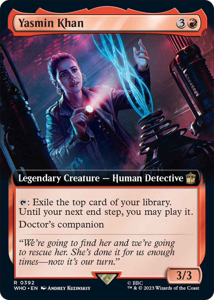 Yasmin Khan (Extended Art) [Doctor Who] | Odin's Place