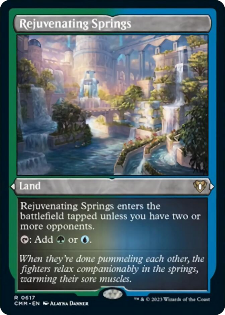 Rejuvenating Springs (Foil Etched) [Commander Masters] | Odin's Place