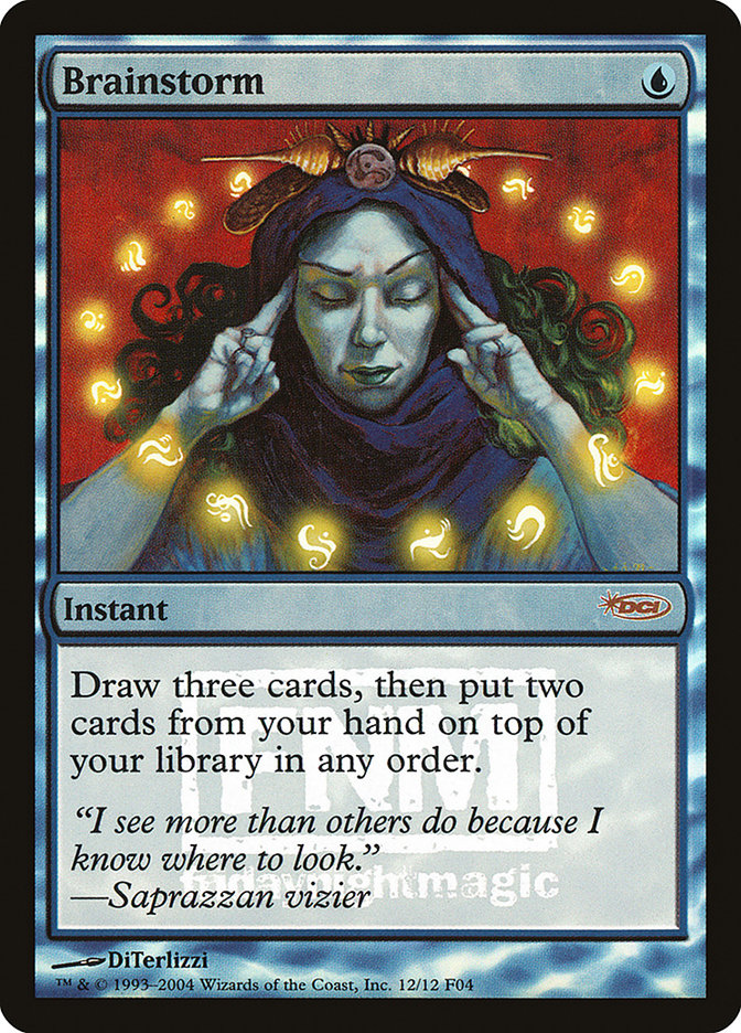 Brainstorm (12) [Friday Night Magic 2004] | Odin's Place