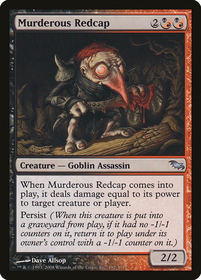 Murderous Redcap (192) [Shadowmoor] | Odin's Place