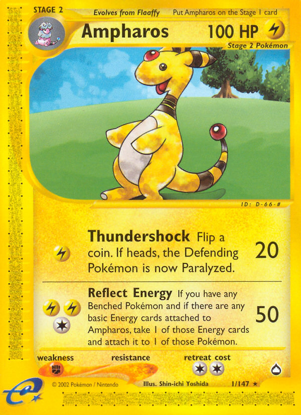 Ampharos (1/147) [Aquapolis] | Odin's Place