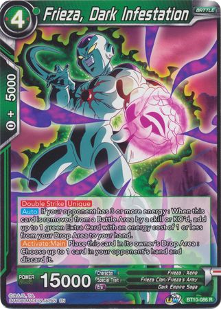 Frieza, Dark Infestation (BT10-086) [Rise of the Unison Warrior 2nd Edition] | Odin's Place