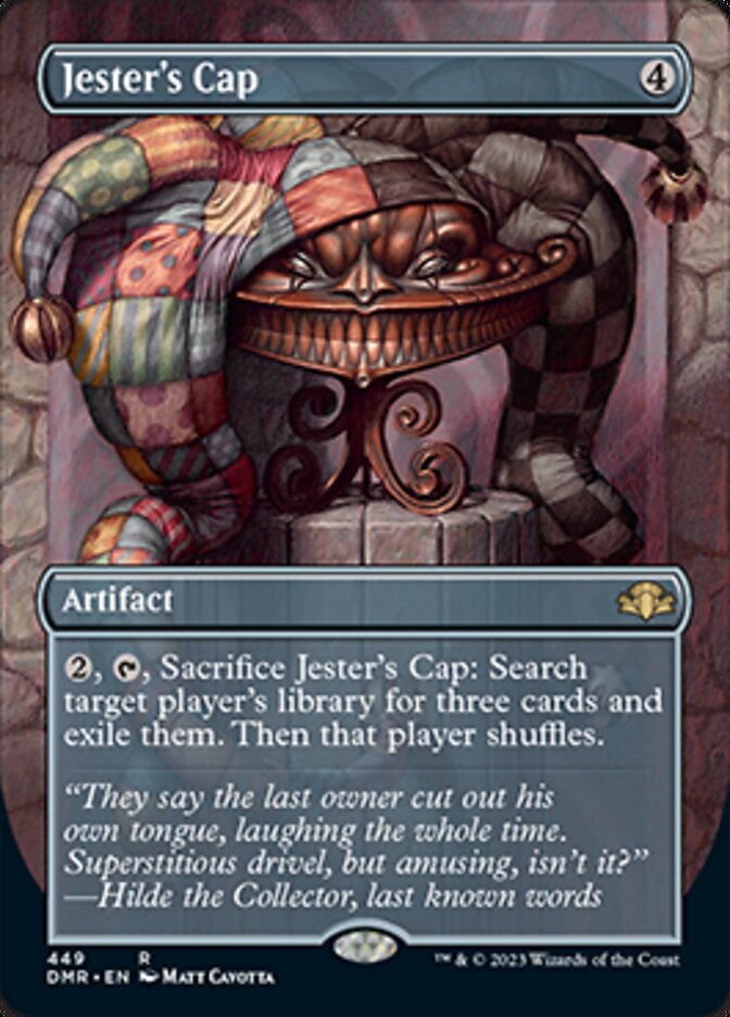 Jester's Cap (Borderless Alternate Art) [Dominaria Remastered] | Odin's Place