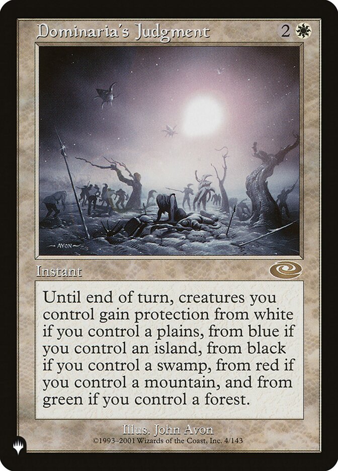Dominaria's Judgment [The List] | Odin's Place