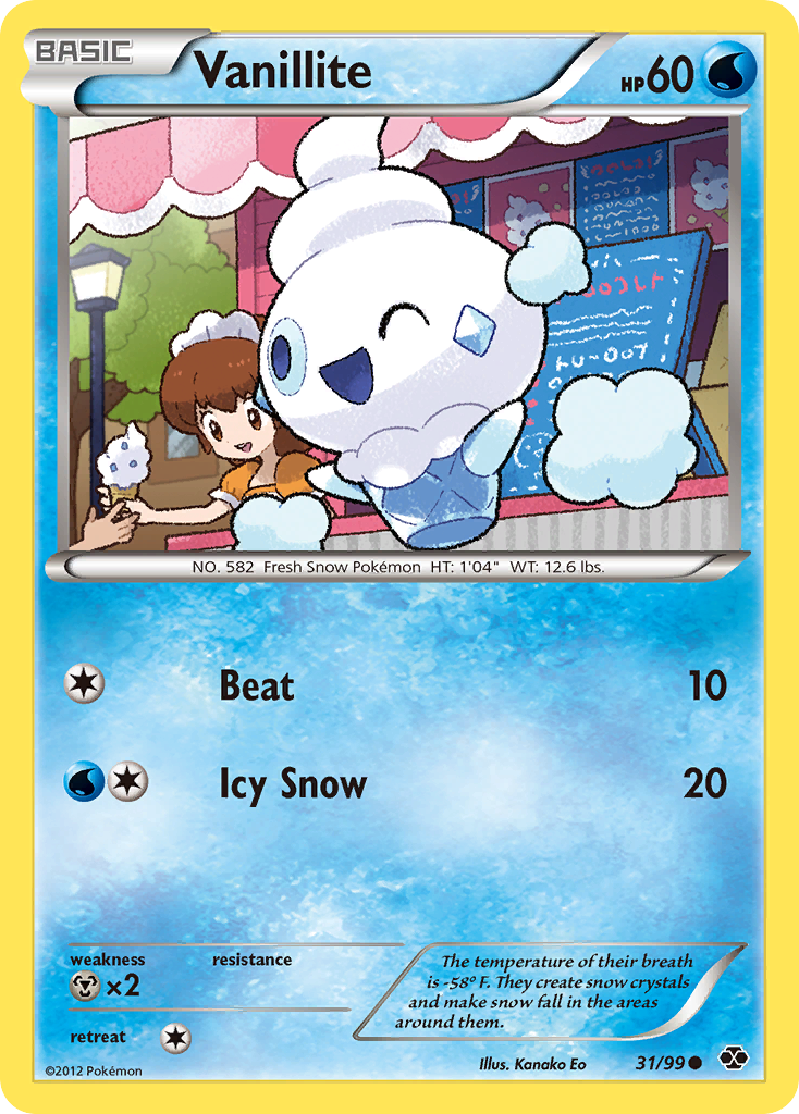 Vanillite (31/99) [Black & White: Next Destinies] | Odin's Place