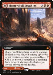 Shatterskull Smashing // Shatterskull, the Hammer Pass (Extended Art) [Zendikar Rising] | Odin's Place