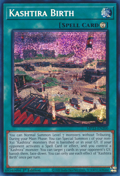 Kashtira Birth [MP23-EN200] Prismatic Secret Rare | Odin's Place