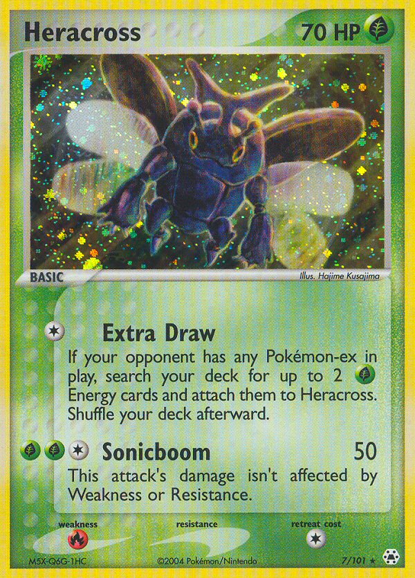 Heracross (7/101) [EX: Hidden Legends] | Odin's Place